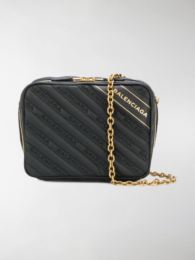 balenciaga blanket reporter bag