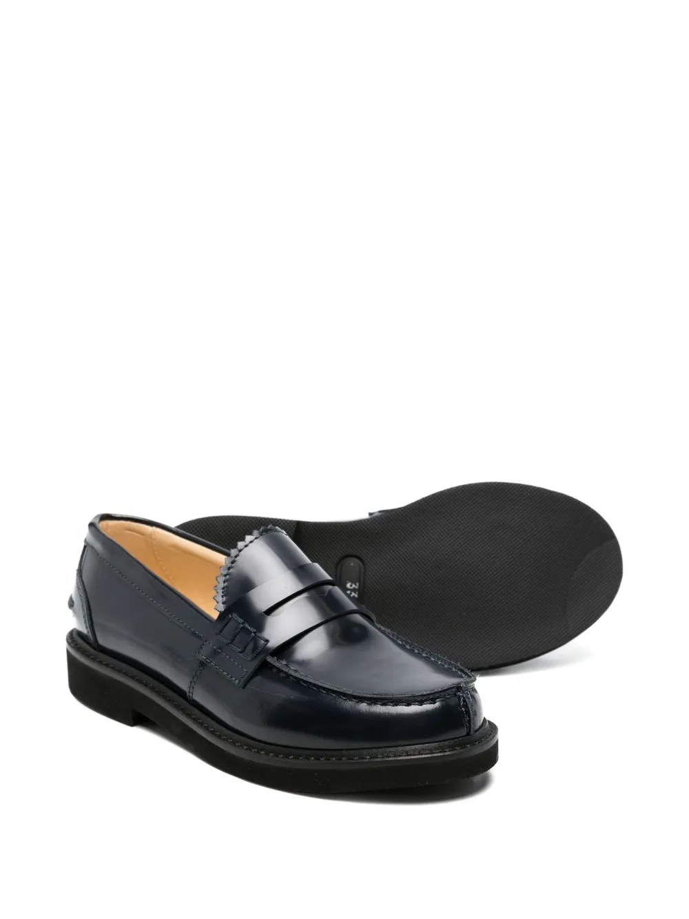  Montelpare Tradition Klassische Loafer   Blau 