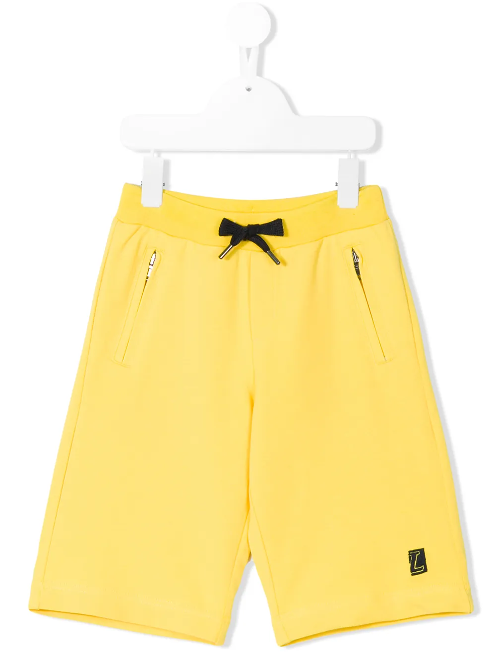 Lanvin Enfant drawstring shorts Geel