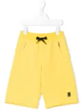 Lanvin Enfant drawstring shorts - Yellow