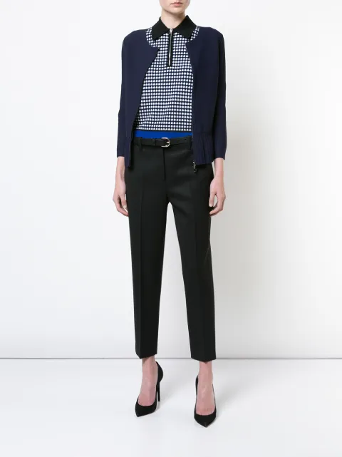 Con Cardigan Emporio Peplo Emporio Armani Cardigan Armani Con 8xx6zg