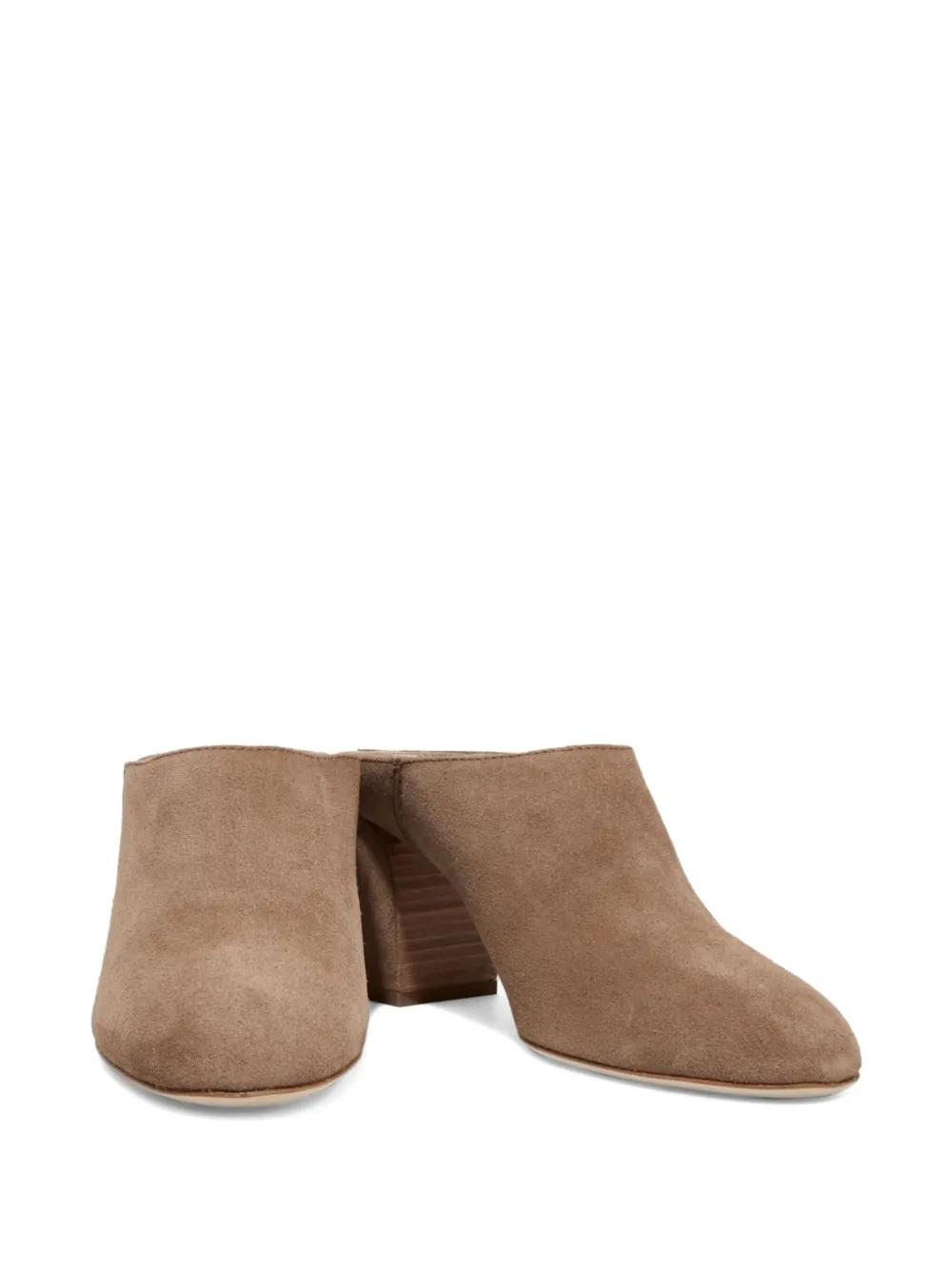 Tod's blok hiel muiltjes Beige