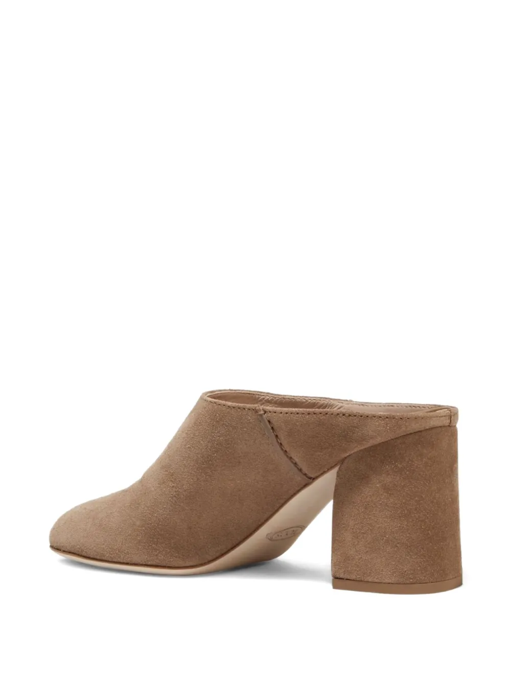 Tod's blok hiel muiltjes Beige
