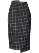Image 1 of Monse denim-panel pencil skirt