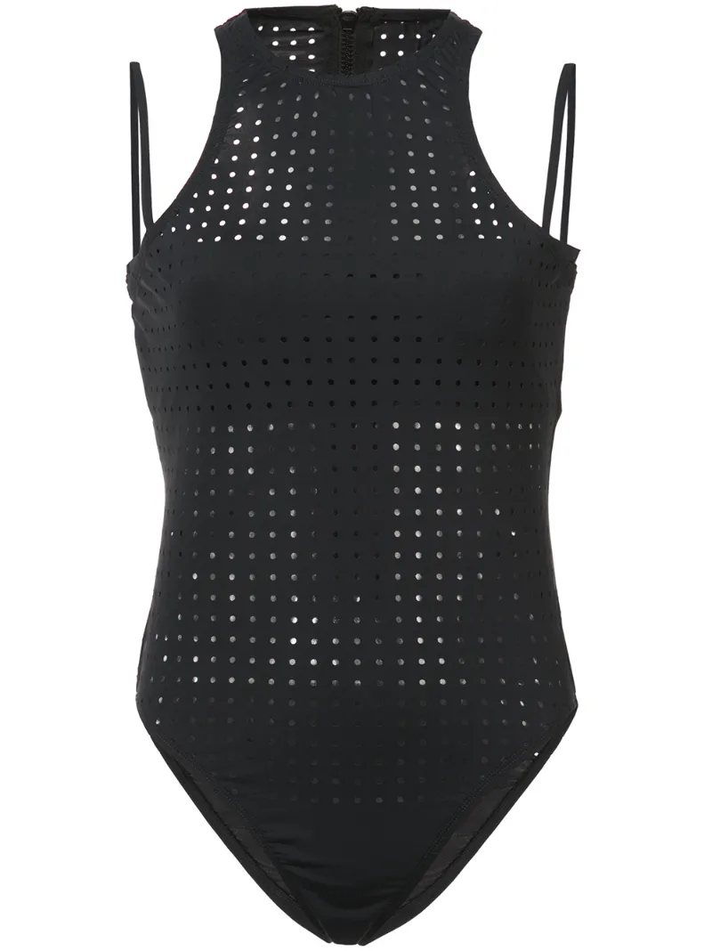 боди 'Violette' с перфорацией Cushnie