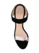 Giuseppe Zanotti transparent strap mules