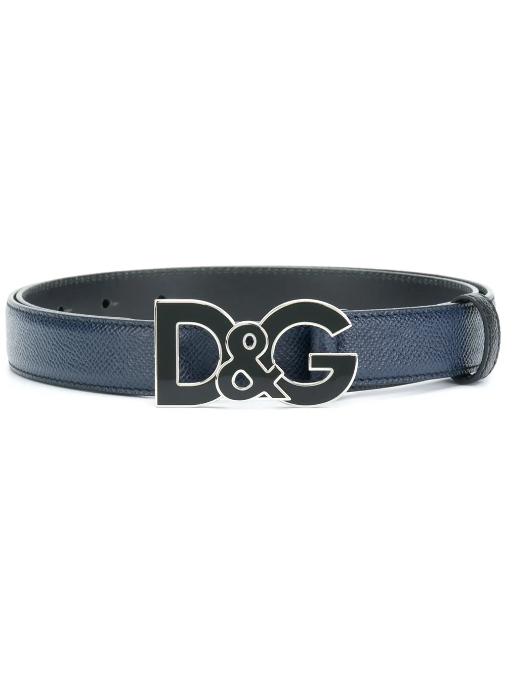 Dolce & Gabbana Cintura con logo - Blu