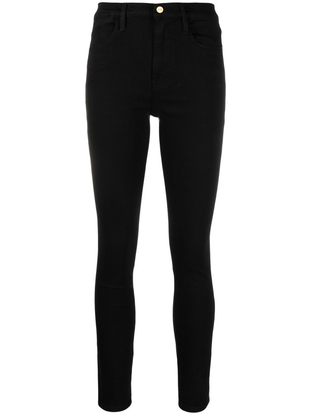 Image 1 of FRAME high rise skinny jeans