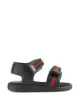 Gucci Kids صندل جلد للأطفال بحزام ويب
