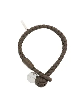 Bottega Veneta Steel Intrecciato Na Bracelet Farfetch Bottega Veneta Steel Intrecciato Na Bracelet