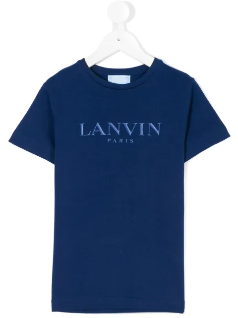 Lanvin Enfant logo print T-shirt
