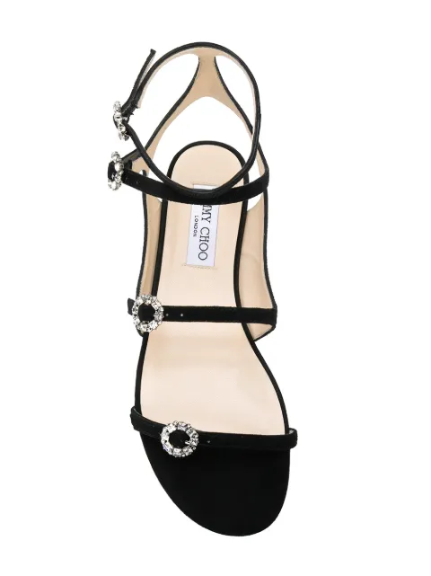 jimmy choo naia flat sandals