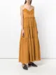 See by Chloé Gestuftes Maxikleid