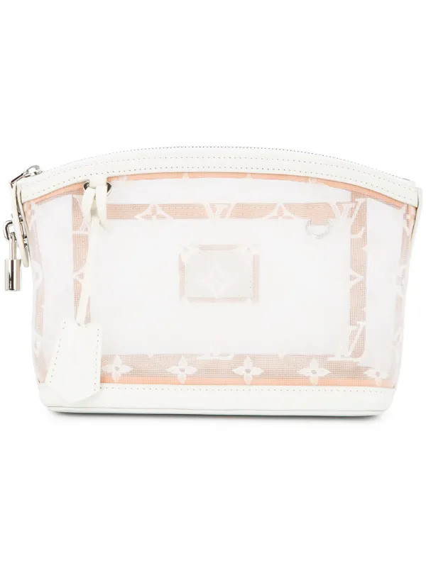 Louis Vuitton モノグラム クリアクラッチバッグ Farfetch