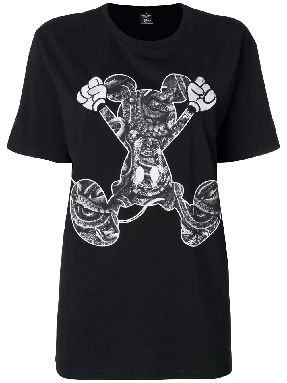 COUNTY OF MILAN T-shirt 'Mickey Mouse' - Nero