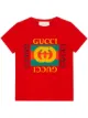 الصورة 1 من Gucci Kids تيشيرت قطني للأطفال بشعار