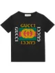 الصورة 1 من Gucci Kids تي شيرت قطني للأطفال بشعار غوتشي