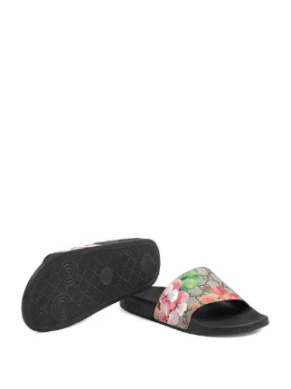 gucci bloom flip flops