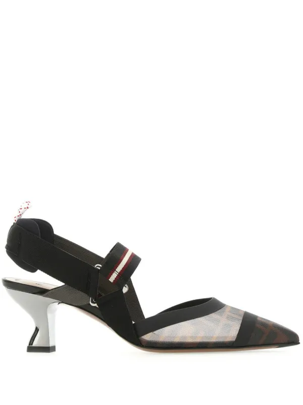 Fendi 55mm Colibrì Pumps in Black