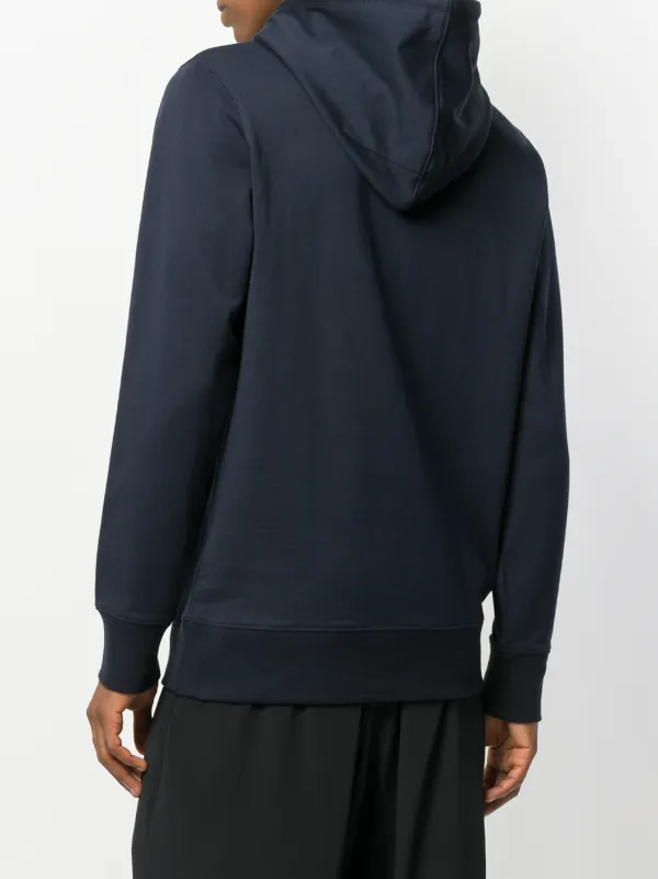 Y-3 Leopard Hoodie | Blue | FARFETCH
