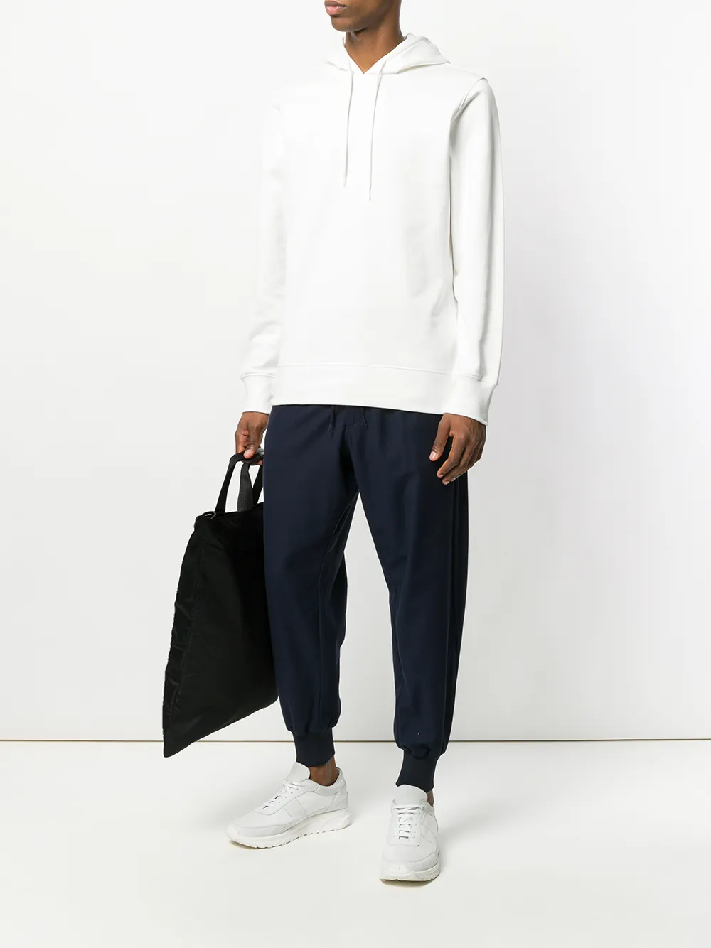  Y 3 Jogginghose Mit Hohem Bund   Blau 