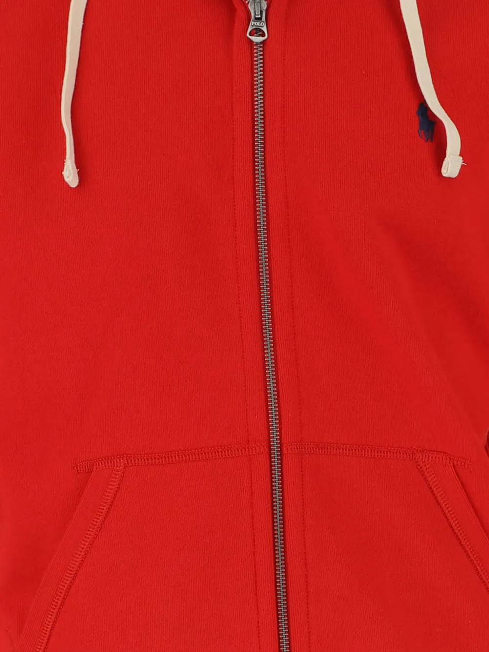 Polo Ralph Lauren logo embroidered hoodie Rood