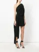 Saint Laurent Asymmetrisches Minikleid