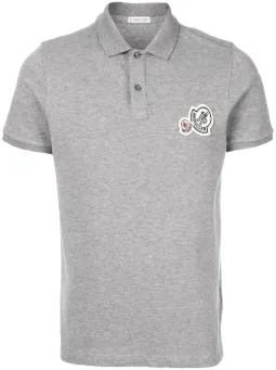 moncler dark grey polo moncler dark grey polo
