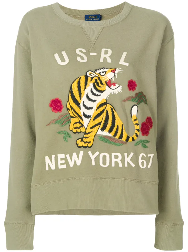 Ralph lauren tiger sweater Clearance
