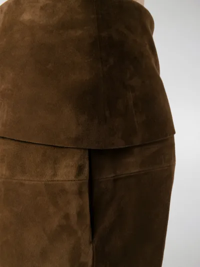 Saint Laurent cropped drop-crotch 