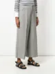Natasha Zinko gabardine pleated cropped trousers