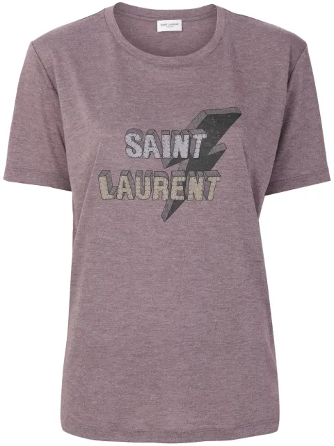 saint laurent lightning t shirt