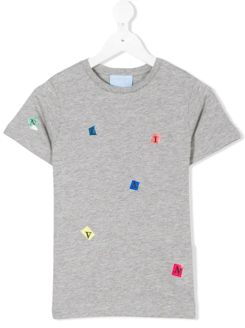 Lanvin Enfant scrabble print T-shirt 