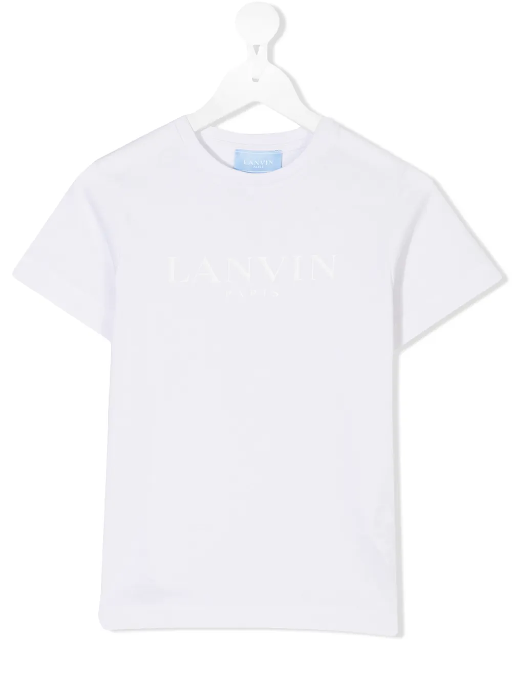 Lanvin Enfant printed logo T-shirt | White | Image 1