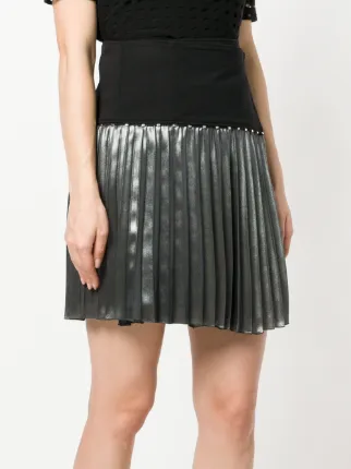 metallic pleat skirt展示图