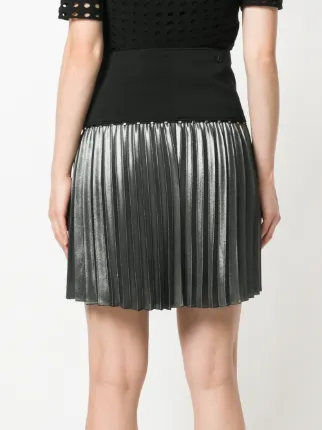 metallic pleat skirt展示图