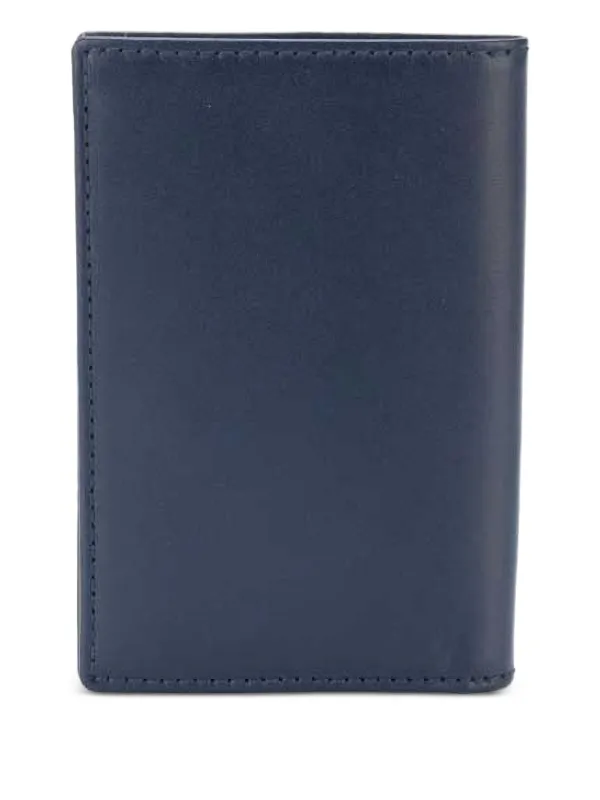 Comme Des Garçons Wallet Leather Wallet Blue FARFETCH IN