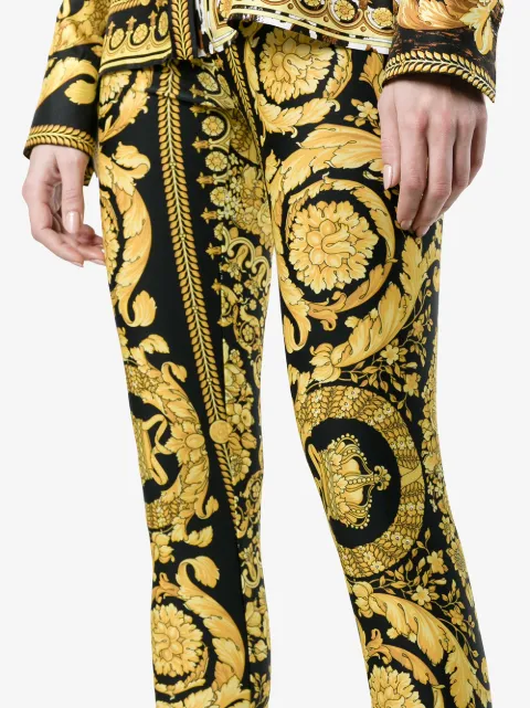 versace barocco leggings