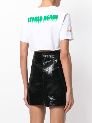 stoned crop T-shirt展示图