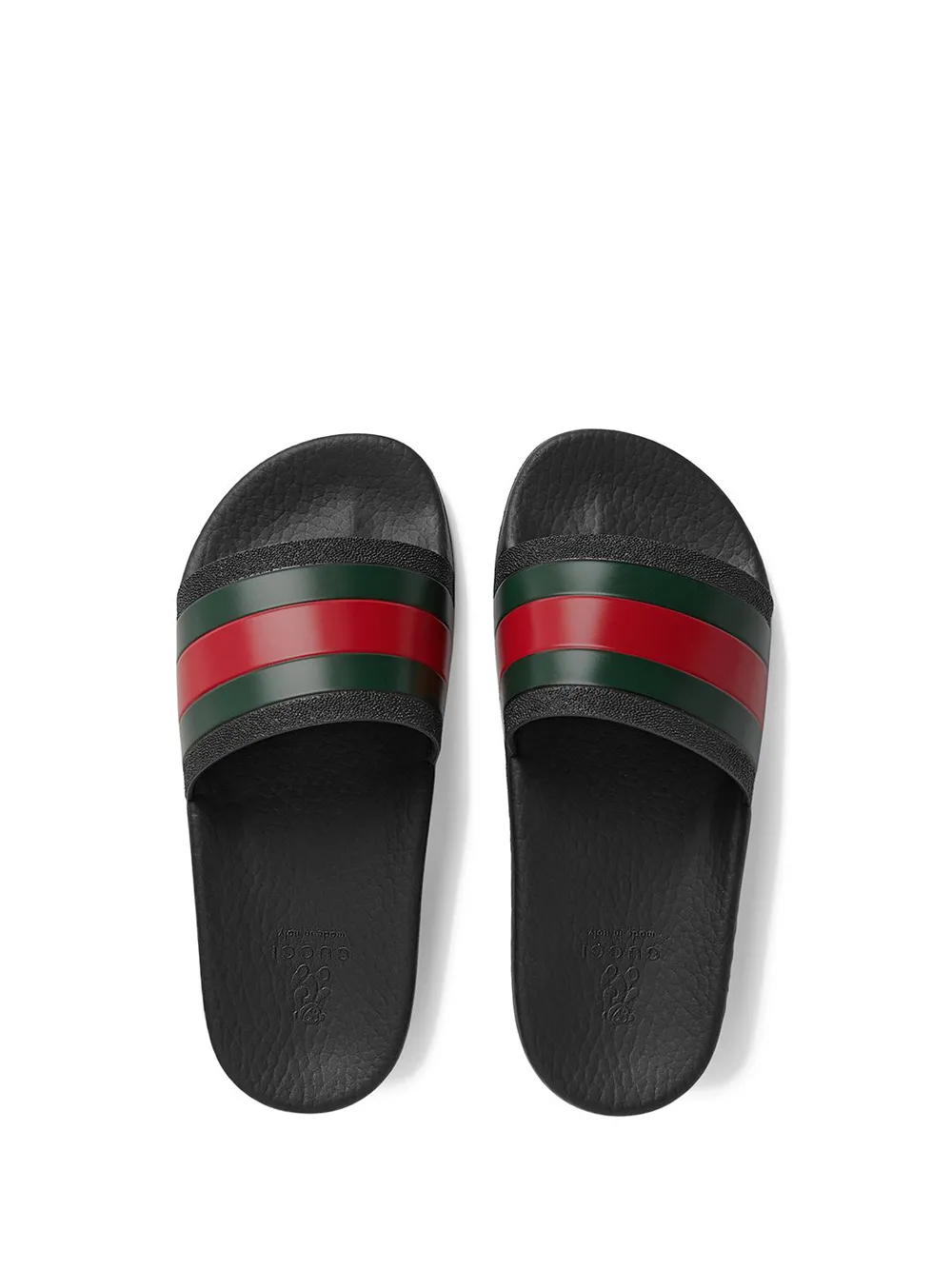 White gucci slides discount kids