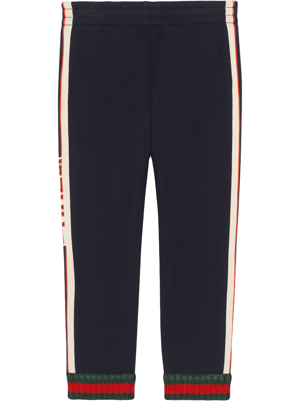 Gucci Kids Trainingsbroek met jacquard afwerking - Blauw