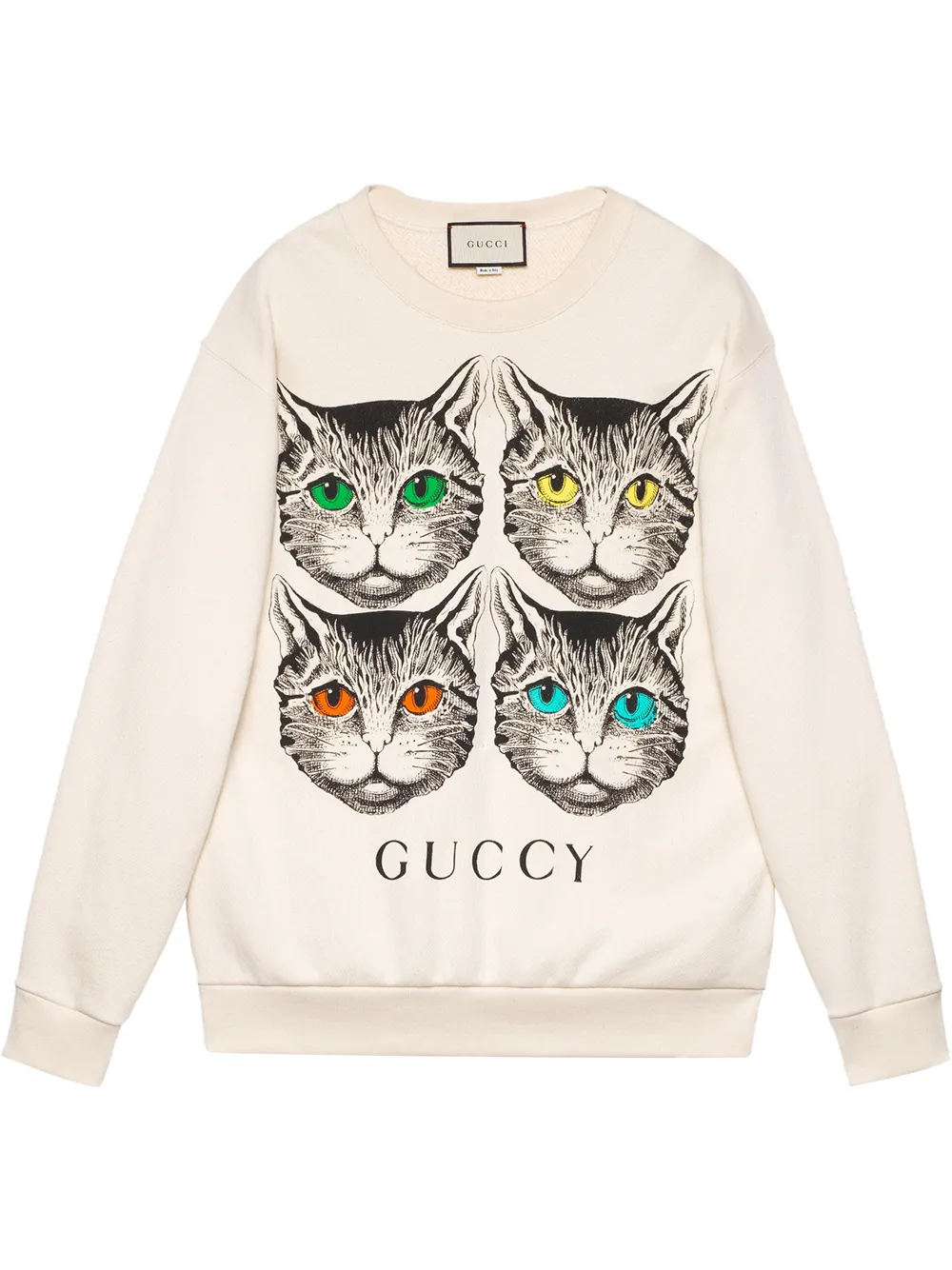 gucci mystic cat hoodie