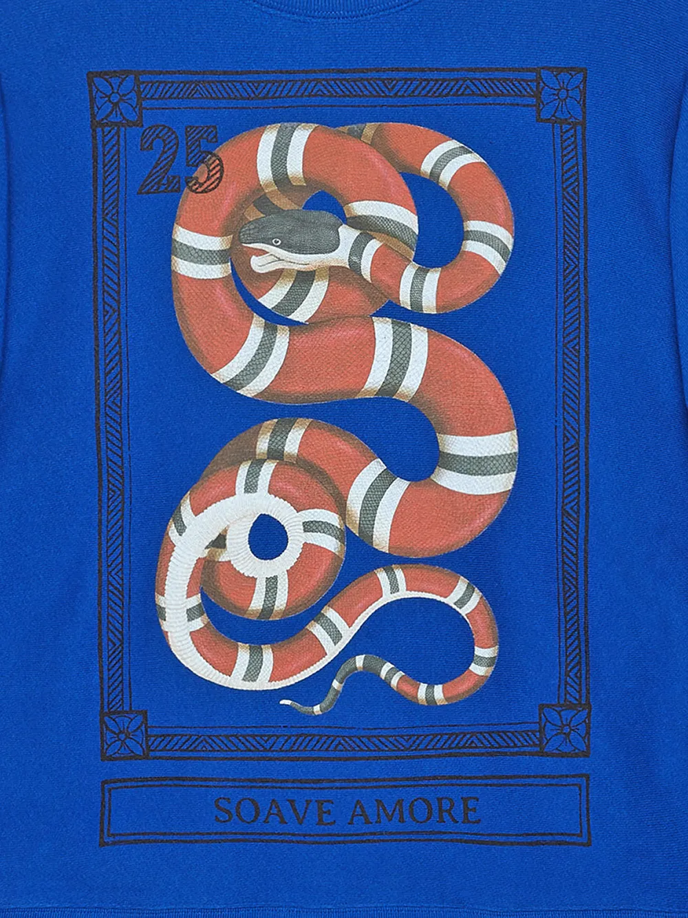 Gucci Cotton Sweatshirt With Kingsnake Print Farfetch