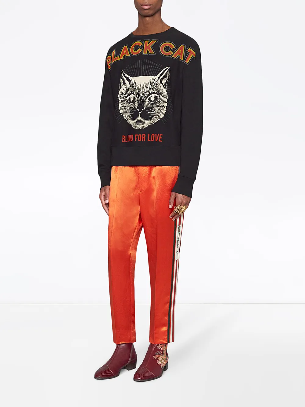 black cat gucci sweatshirt