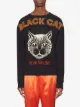 Gucci Sweatshirt mit Katzen-Print