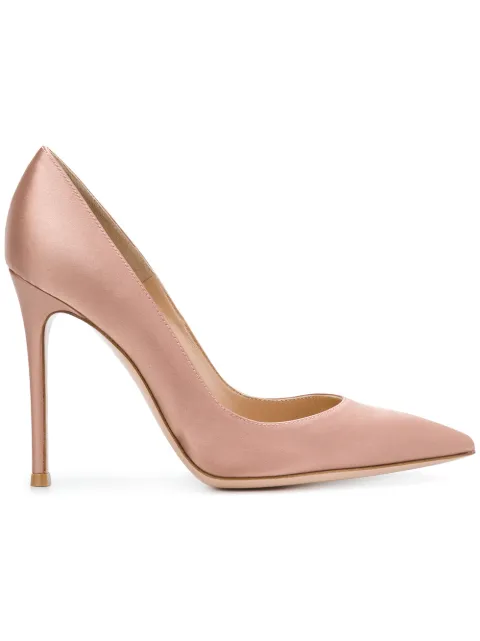 Gianvito Rossi stiletto pumps met puntige neus