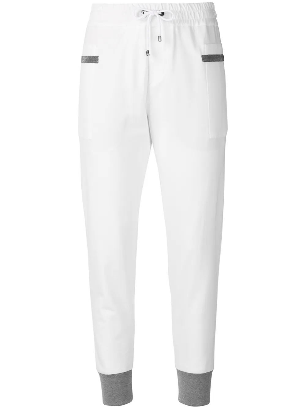 Brunello Cucinelli jogger sweatpants | White | Image 1