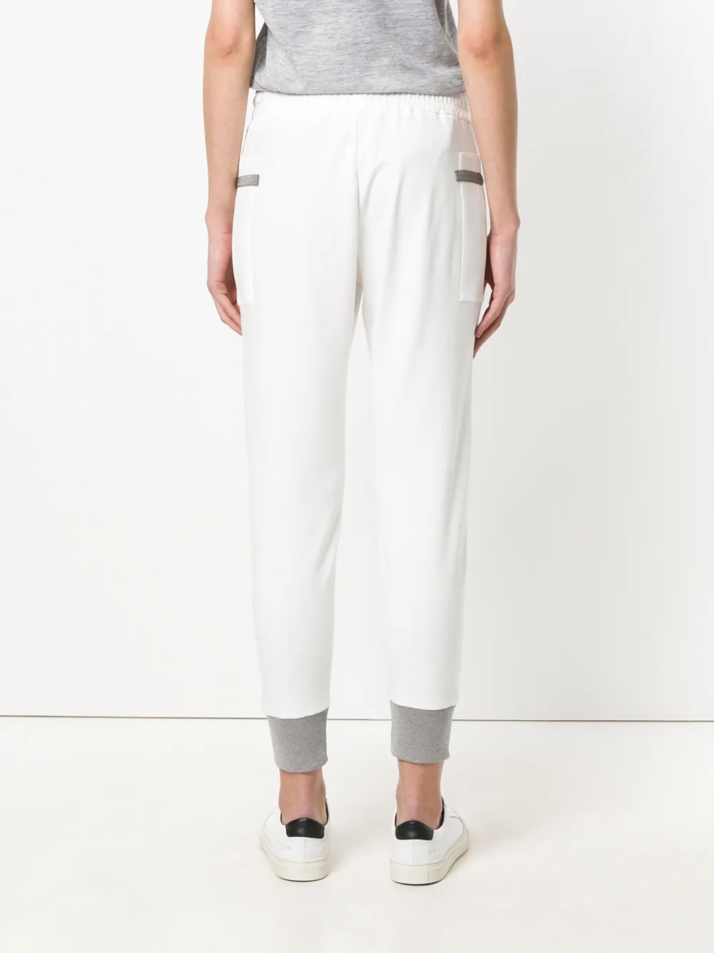 Brunello Cucinelli jogger sweatpants Wit