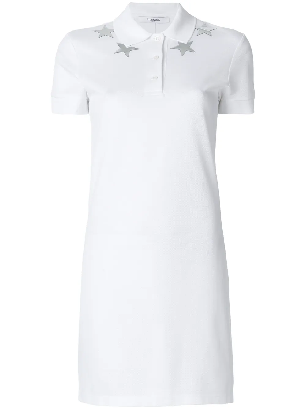 Givenchy polojurk in sterrenprint Wit