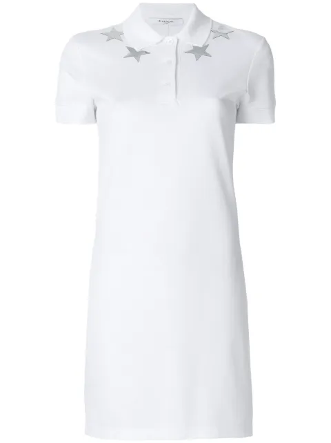 Givenchy star print polo dress